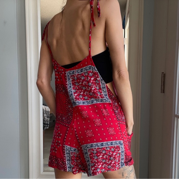 🛒✨Planet blue paisley print romper - Picture 10 of 10